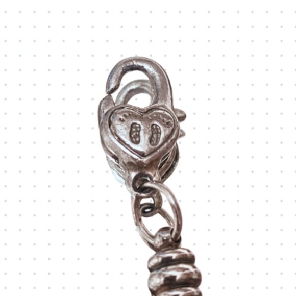 Trollbeads 925 Silver Charm Bracelet – Loaded with Murano Glass Beads - Picture 3 of 4